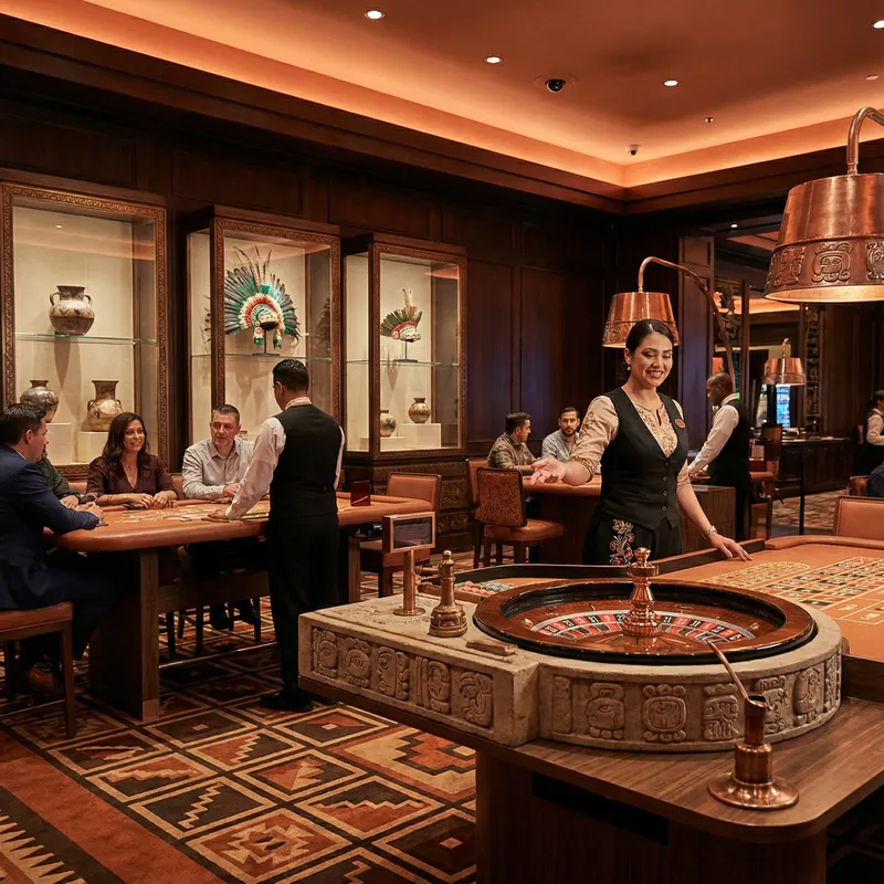Casino en vivo con crupieres profesionales y ambiente de museo en Royal Yak